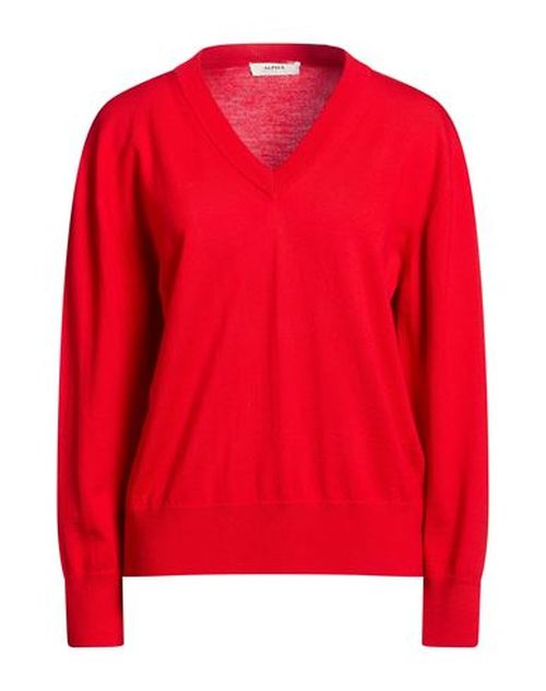 Woman Sweater Tomato red Size 10 Merino Wool