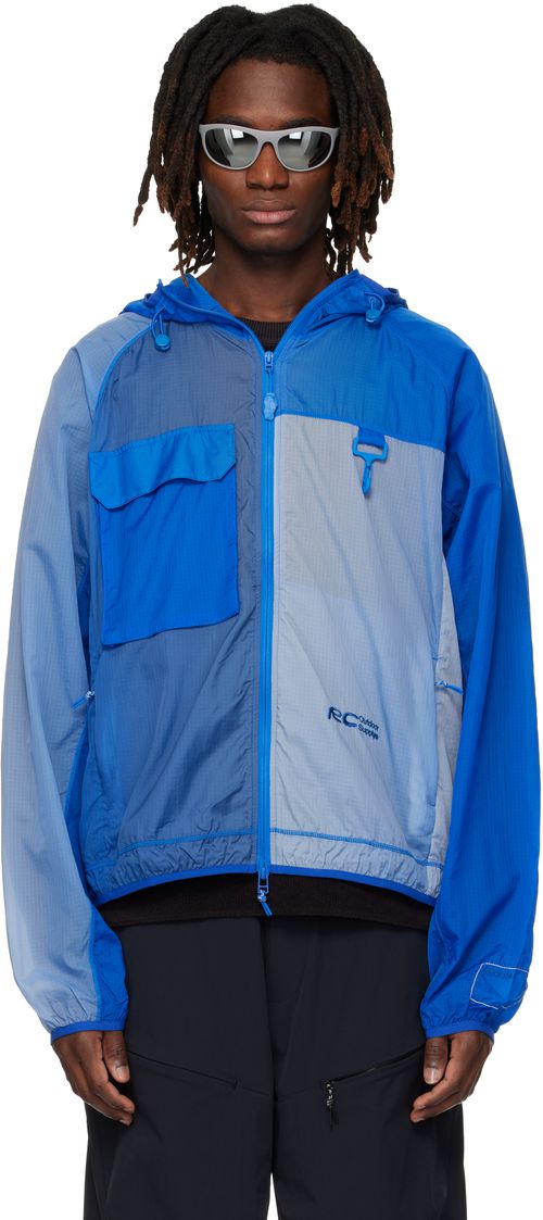 Navy Griffith Running Jacket