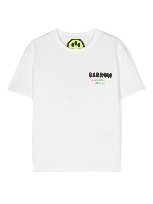 Logo-print cotton T-Shirt - White