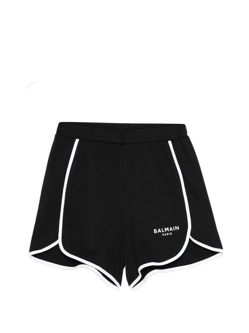 Trendy Shorts with Contrasting Trim for Girls