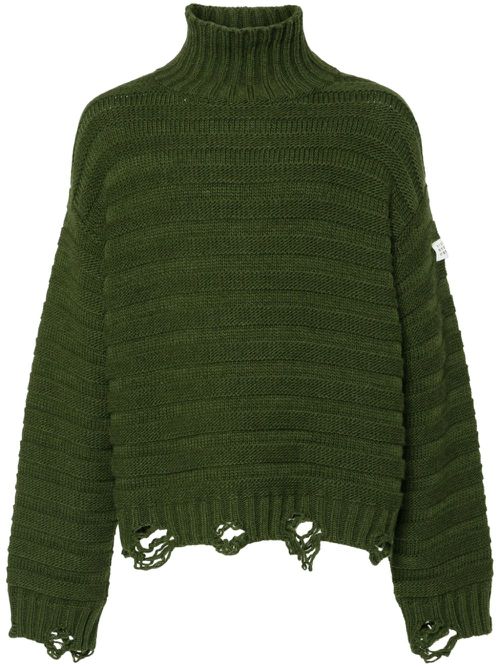 Turtleneck sweater - Green