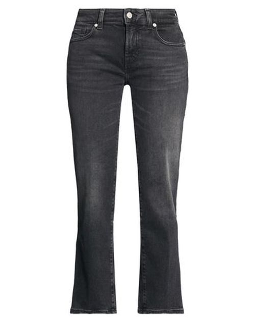 Woman Jeans Black Size 23 Cotton, Lyocell, Elastomultiester, Elastane