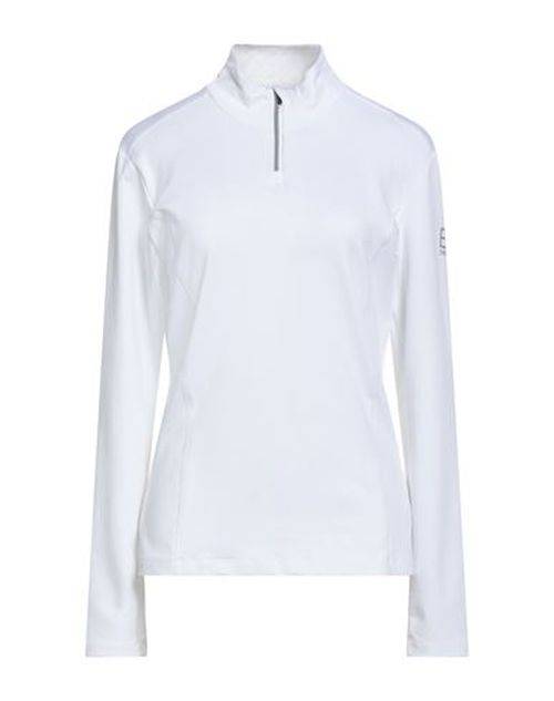 Woman Sweatshirt White Size M Polyester, Elastane