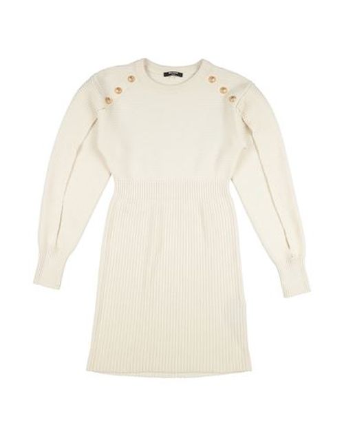Kid Girl Kids' dress Ivory Size 10 Wool, Silk, Cashmere, Polyamide