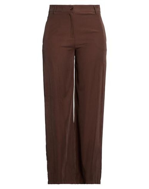 Woman Pants Brown Size M Viscose, Polyester