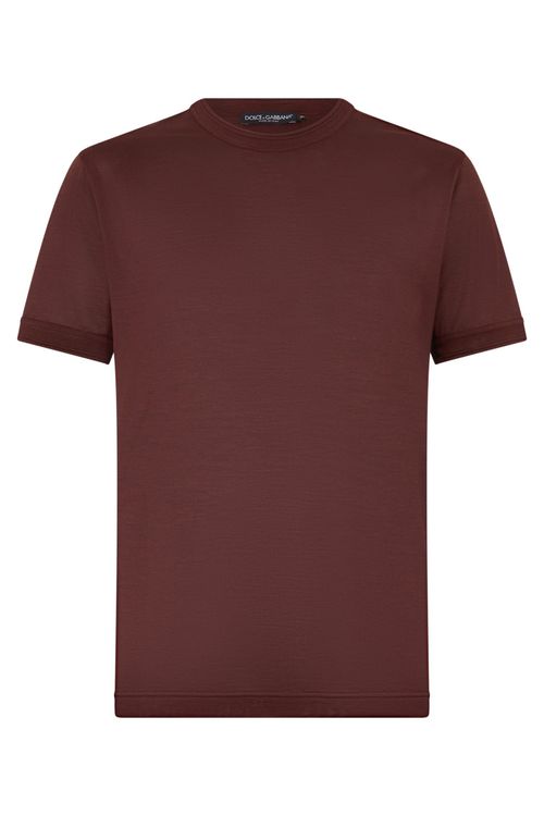 Red Solid Regular T-Shirt