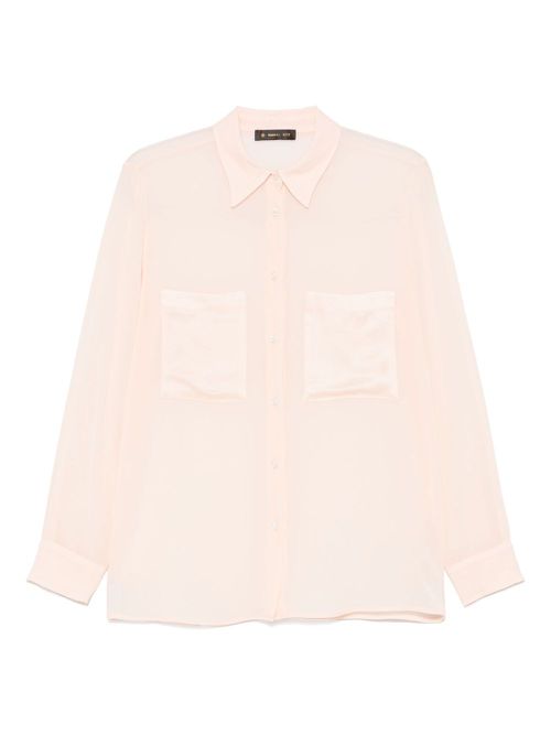 Manuel Ritz sheer shirt - Pink