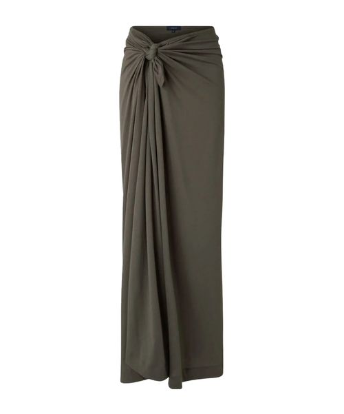Pleated waist skirt