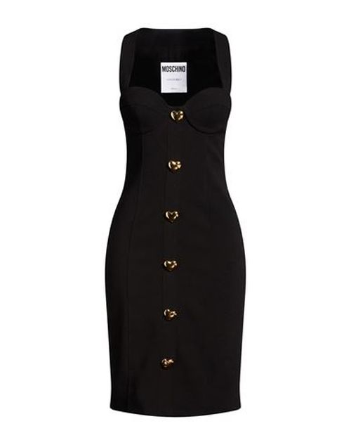 Woman Midi dress Black Size 6 Acetate, Viscose