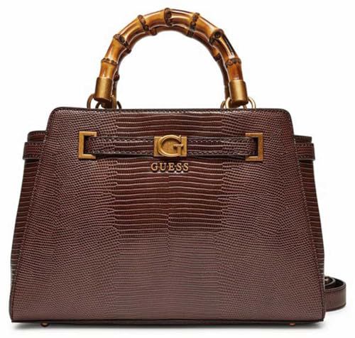 GUESS Sibel Bamboo Handle Satchel