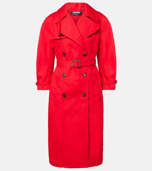 Cotton-blend coat