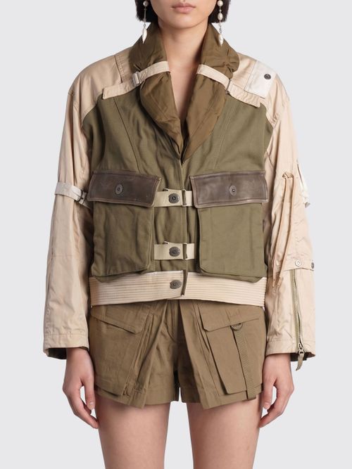 Jacket Woman color Green