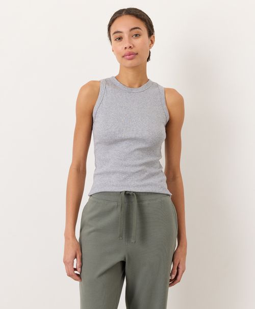 Women's Heather Grey Perfect Rib Tank