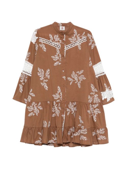 Bye Women's Printed Cotton Dre