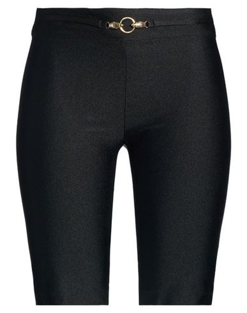 Woman Shorts & Bermuda Shorts Black Size 4 Polyamide, Elastane