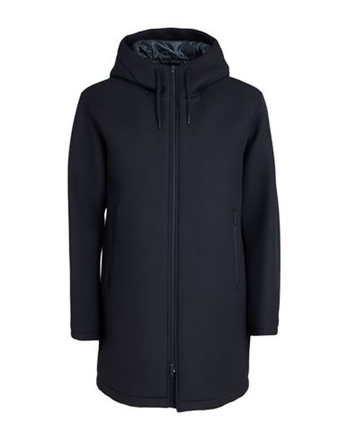 Man Coat Navy Size 42 Viscose
