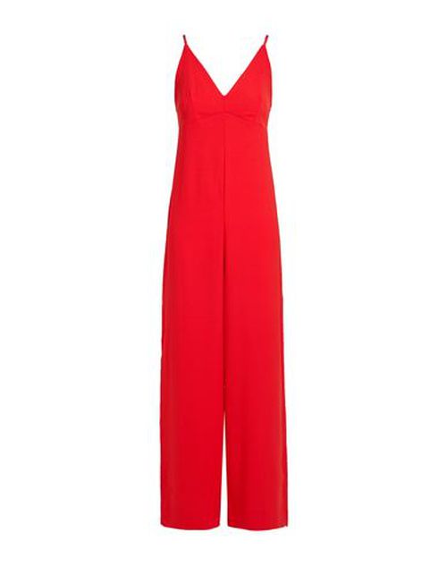 Woman Jumpsuit Red Size 8 Polyester, Viscose