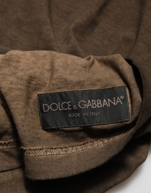 Tattered T-Shirt — Brown