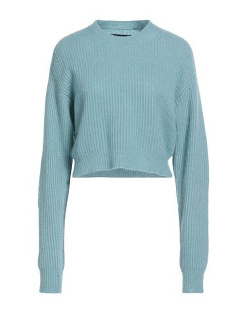 Woman Sweater Turquoise Size L Cashmere, Silk