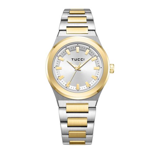 Italy Bicolore Unisex Stainless Steel Wrist Watch