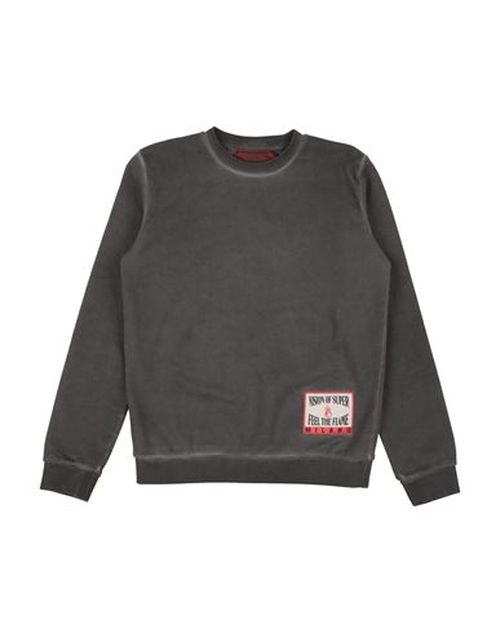 Kid Boy Sweatshirt Charcoal Size 12 Cotton