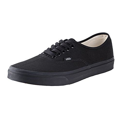 Vans Unisex Authentic Core Skate Shoes Black/Black 4 D(M) US