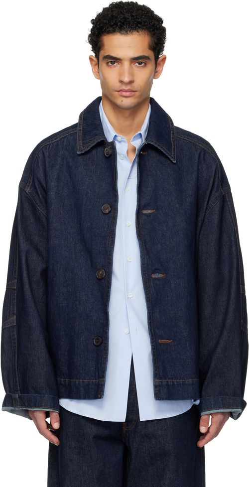 Navy Heavyweight Denim Jacket