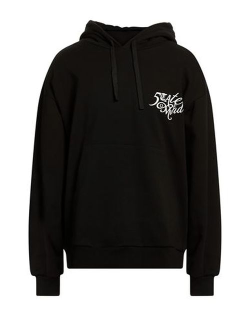 Man Sweatshirt Black Size L Cotton