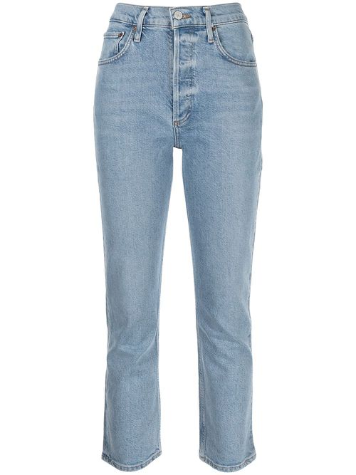 Riley cropped jeans - Blue