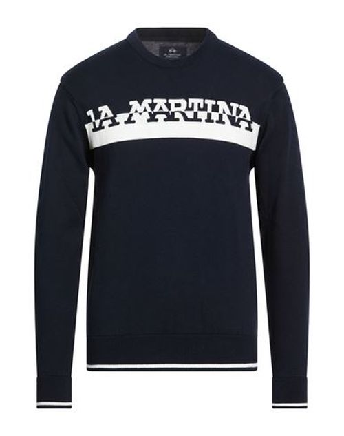 Man Sweater Navy Size L Cotton