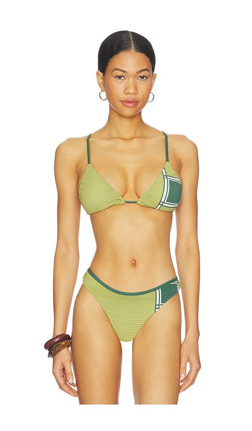 Sancia The Bailey Bikini Top in Olive. - M also in L, S