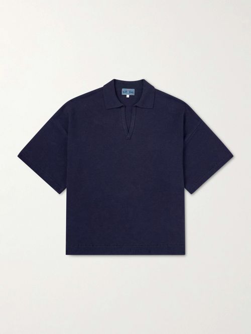 Knitted Polo Shirt