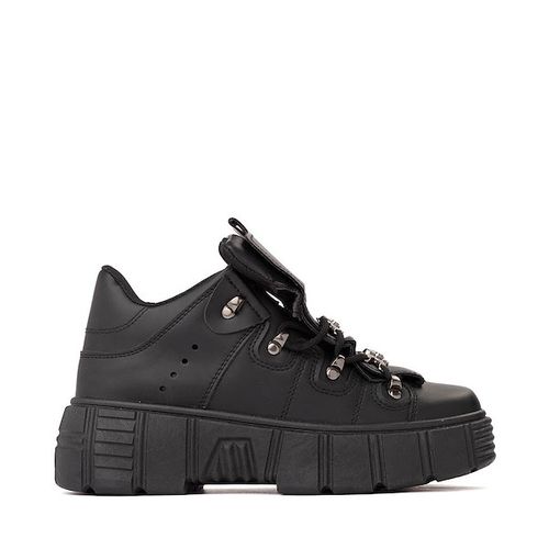 Womens KOI Footwear Rimo Core Chunky Trainer - Black