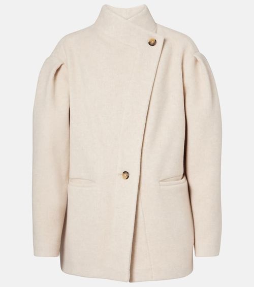 Wool-blend jacket