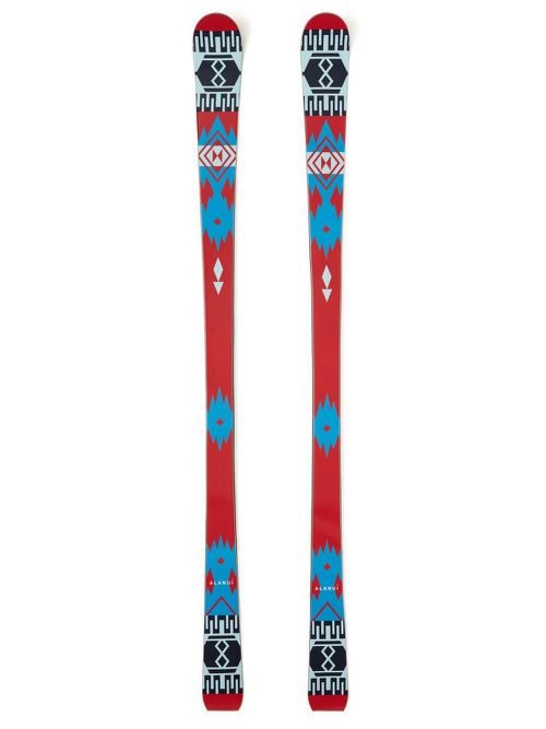 Alanui Icon graphic-print ski boards (164 cm) - Red