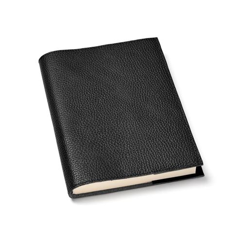 A5 Refillable Journal in Black Pebble