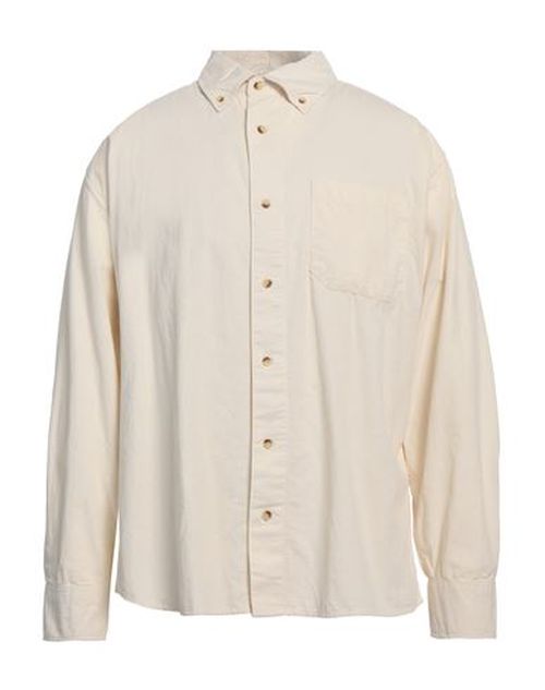 Man Shirt Ivory Size L Cotton