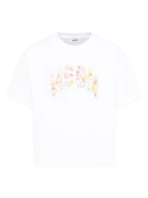 Logo-print T-shirt - White