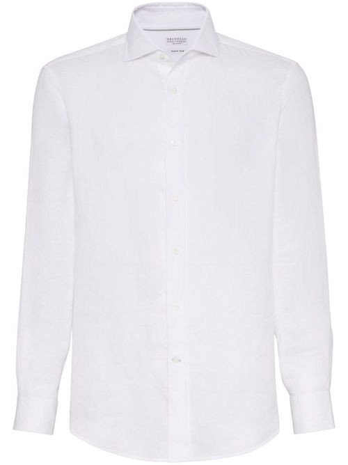 Eco-linen shirt - White