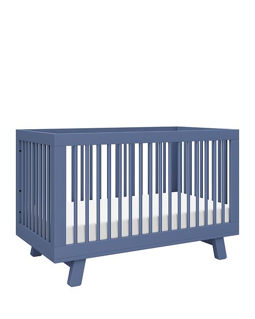 Hudson 3 in 1 Convertible Crib With Toddler Bed Conversion Kit