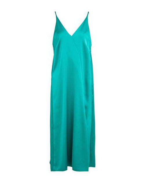 Seventy Venezia Woman Midi dress Emerald green Size 6 Polyester