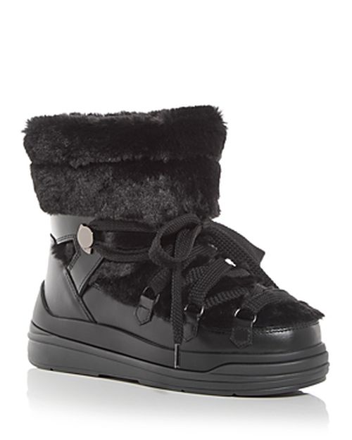 Women's Insolux Faux Fur Trim Snow Boots