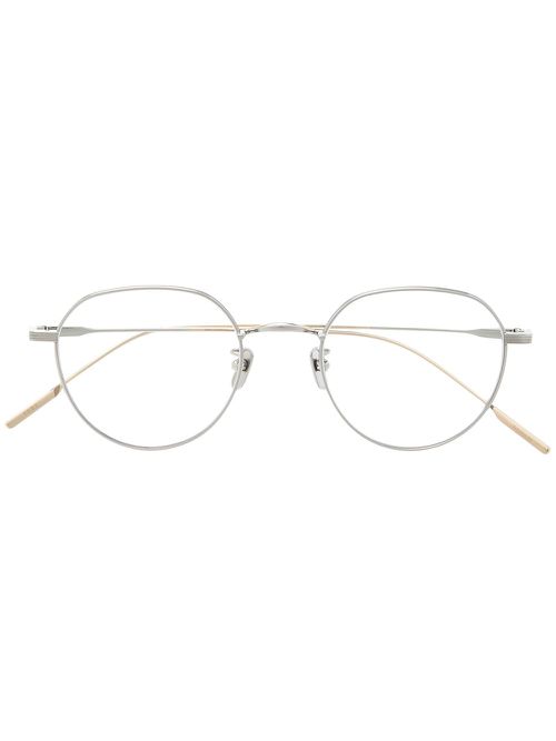 Yona 02 round-frame glasses - Silver