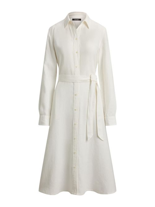 Lauren Ralph Lauren Abito camicia 'CLASSIC' bianco