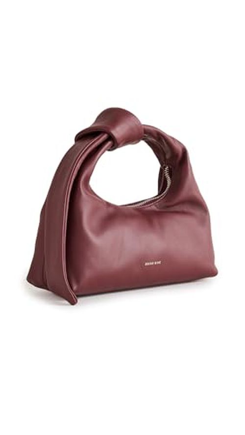 ANINE BING Women's Mini Grace Bag, Burgundy, Red, One Size