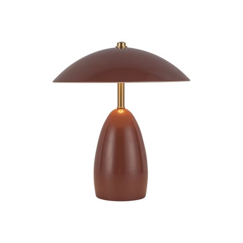 Burgundy LED Table Lamp from the Poppy Collection