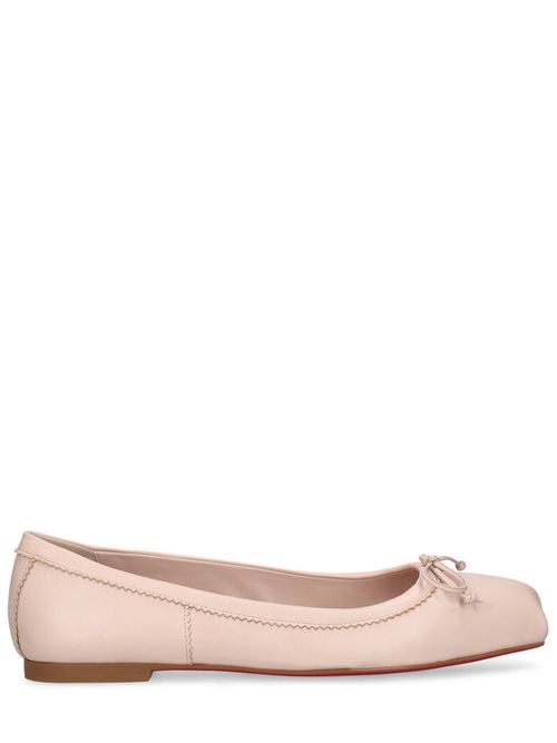 10mm Mamadrague Leather Ballerina Flats