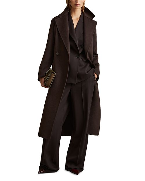 Lucia Long Double Breasted Coat