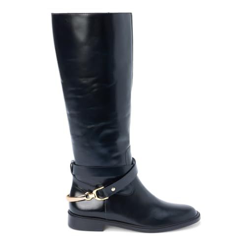 Matisse Womens Richmond Riding Casual Boots Knee High Low Heel 1-2" - Saddle