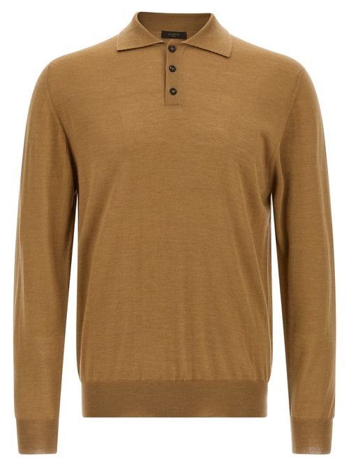 Virgin Wool Polo Shirt